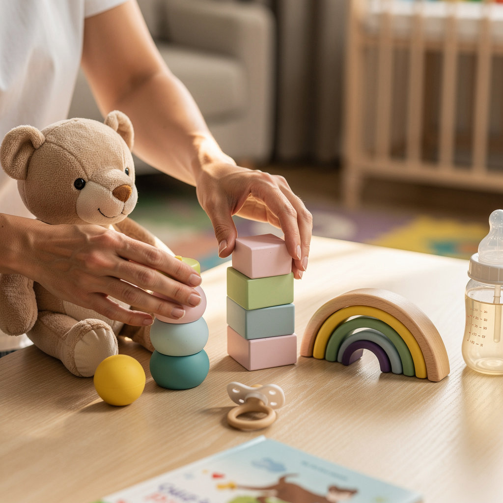 Maria's Family Daycare / Sandstrom, Maria Family Child Care conceptual learning environment for infant and toddler educational activities