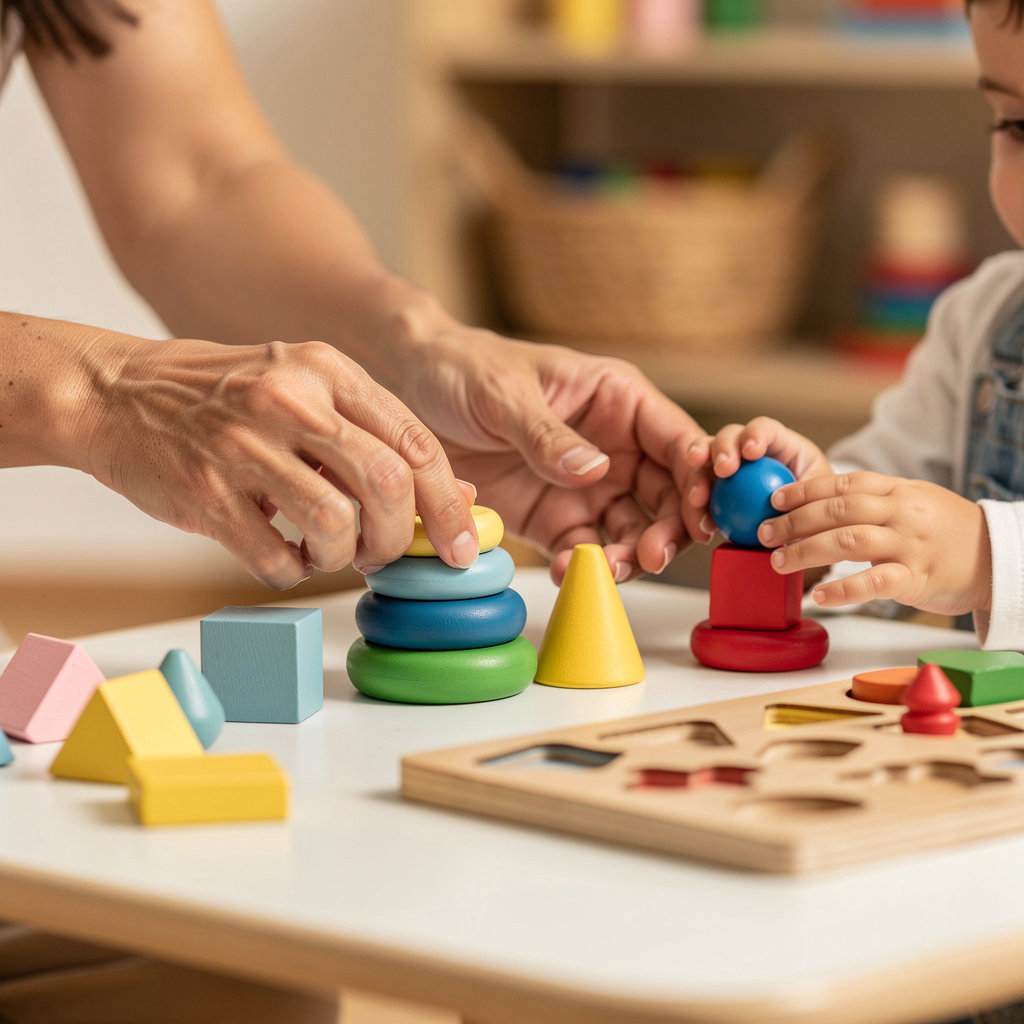 Maria's Family Daycare / Sandstrom, Maria Family Child Care educational curriculum with children engaged in learning activities in San Diego